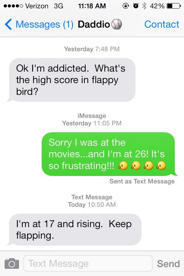 akam33's tweet image. I can&apos;t 😂😂😂 #keepflapping #flappybird