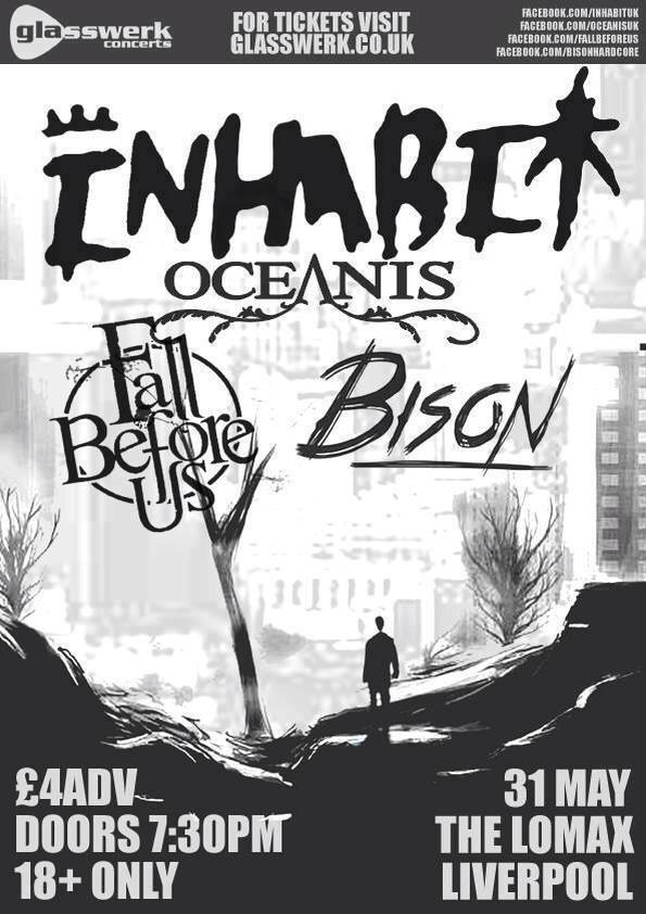 FallBeforeUsUK's tweet image. New show announcement...Get ready Liverpool we are coming for you May 31st with our lads in @BisonNWHC. 18+ only.