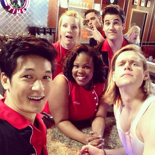 moteldiablo's tweet photo. Maybe if they are all staying on Glee I will maybe enjoy the show when they keep it all there. http://t.co/9lLhOTuLSF