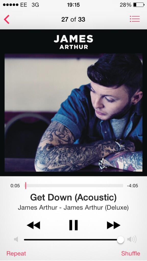 cassiesmith71's tweet image. Just so in love with his voice and lyrics ❤️ @JamesArthur23