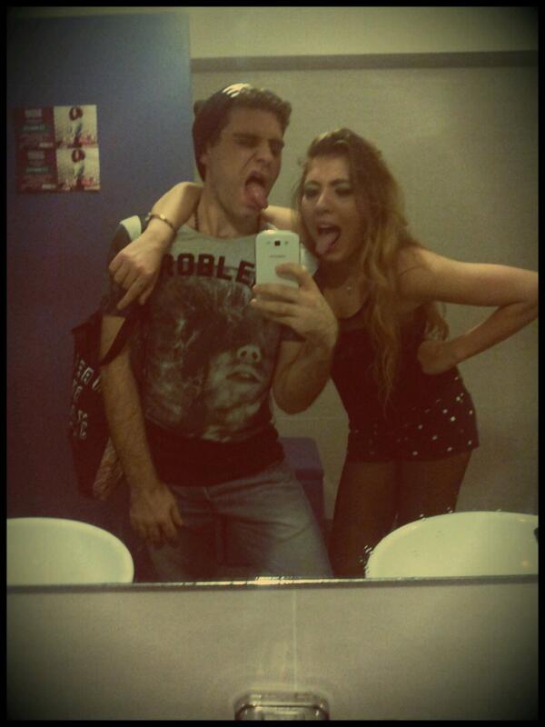 BATHROOM SELFIE WITH MY HOMIE ! HAVIN' A BLAST #BEIRUTNIGHTLIFE #BEIRUT #LEBANON