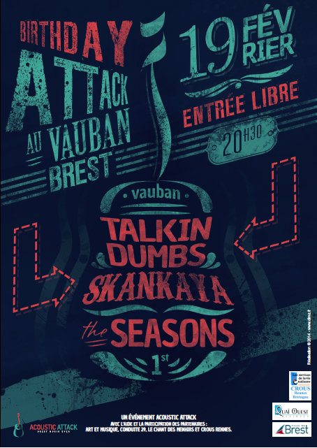 AcousticAttack's tweet photo. L'anniversaire d'@AcousticAttack  arrive bientôt, vous avez réservé votre soirée ? http://t.co/4nnQQ5wbM4