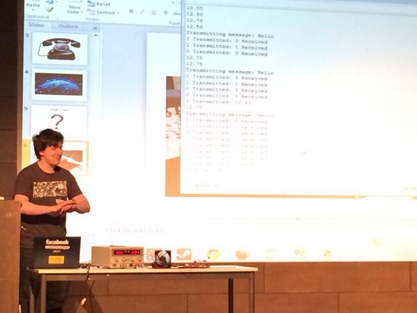 createatcooper's tweet image. Win-D, wind powered communication at #hackCooper