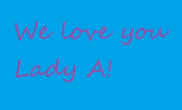 To Lady A from your MI fans: