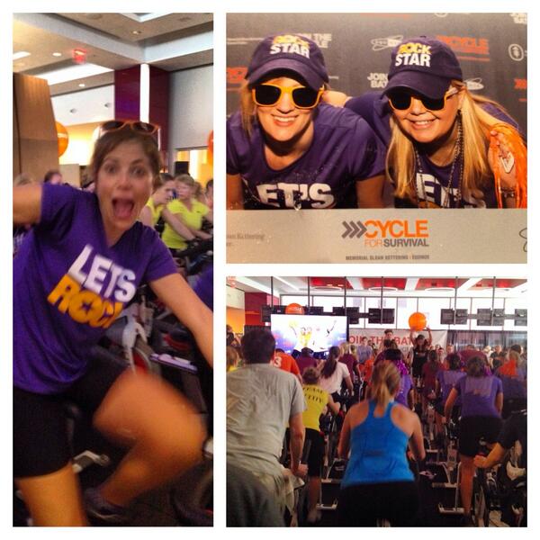 TeamRockstar13's tweet photo. Amazing ride! #boston #jointhebattle @Cycle4Survival http://t.co/zusn9CZzQt