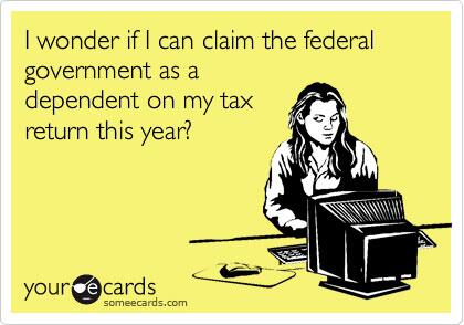 AlexMorganTO's tweet image. I'd like to claim the Fed Gov't as my dependant too :)