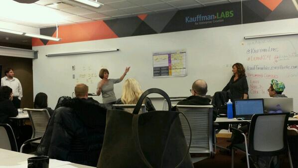JohnJohnColer's tweet image. #iHaveSenority presenting at @KauffmanLabs #LeanKC4. Insightful findings within the #TechDivide &amp;amp; senior interest.