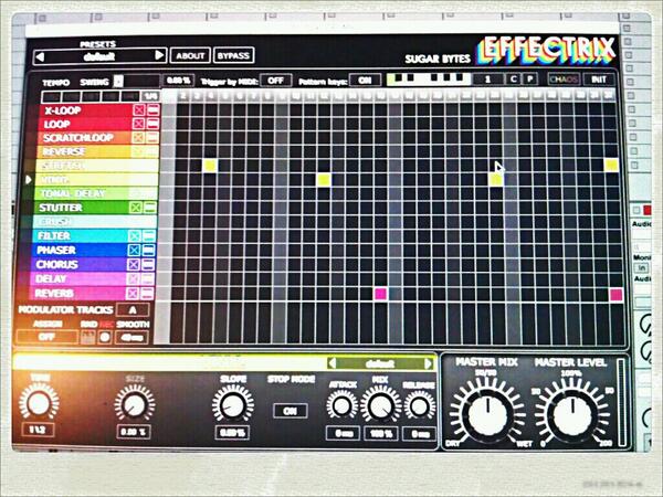 HandsomeClark's tweet image. I love this thing. It has made life a little easier today. #Sugarbytes #Effectrix #EDM #MusicProduction