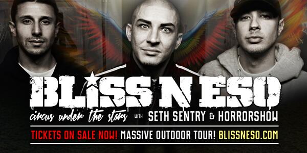 #CircusUnderTheStars TIX ON SALE NOW >> blissneso.com/tour! Huge outdoor tour w/ <a href="/sethsentry/">seth sentry</a> &amp; <a href="/horrorshowcrew/">Horrorshow</a>