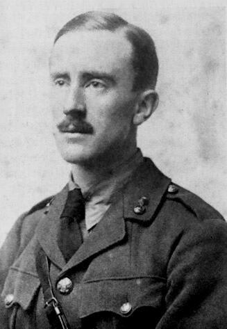 Amazing Historical Photo of J. R. R. Tolkien  in 1916 