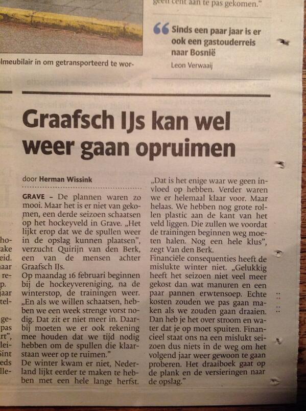 Graafsch_ijs's tweet photo. Dusss... http://t.co/7pY4bmIsOf