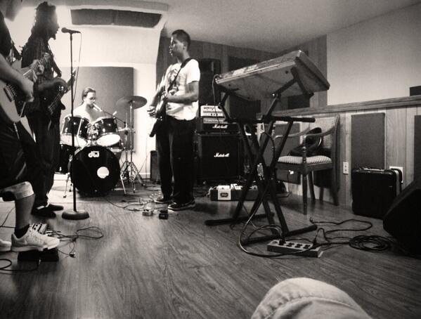 NixonOnTheTrack's tweet image. In the rehearsal session with my dudes #StillInTheMaking 
#reggae real dope shit