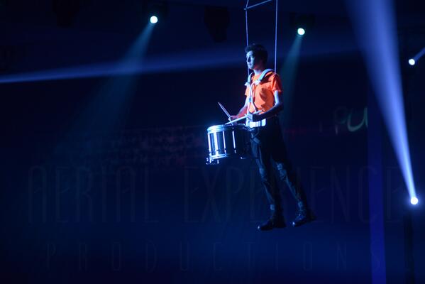 AEPCREATIVE's tweet image. @AEPCREATIVE #flying #drummers at @Prestonwood Baptist Church  Plano TX