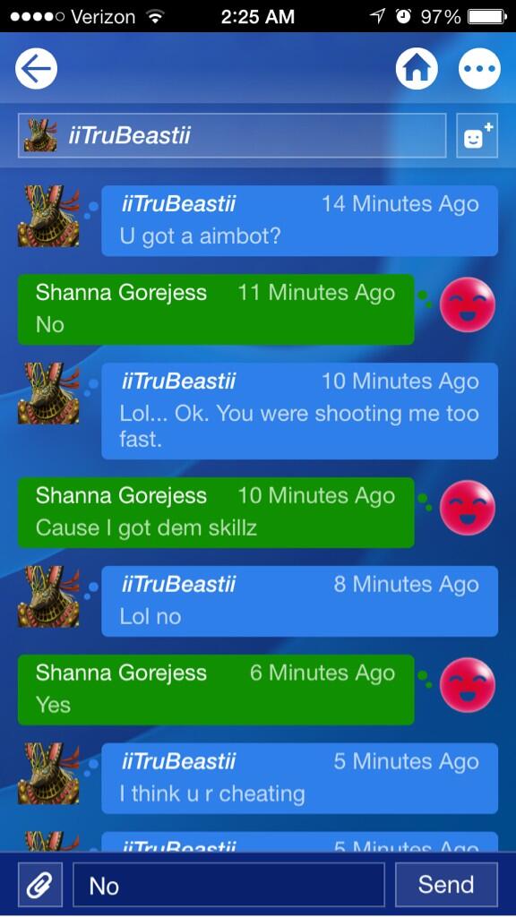 chuckkls's tweet image. Apparently I shoot too fast. #cheatfree #demskillz