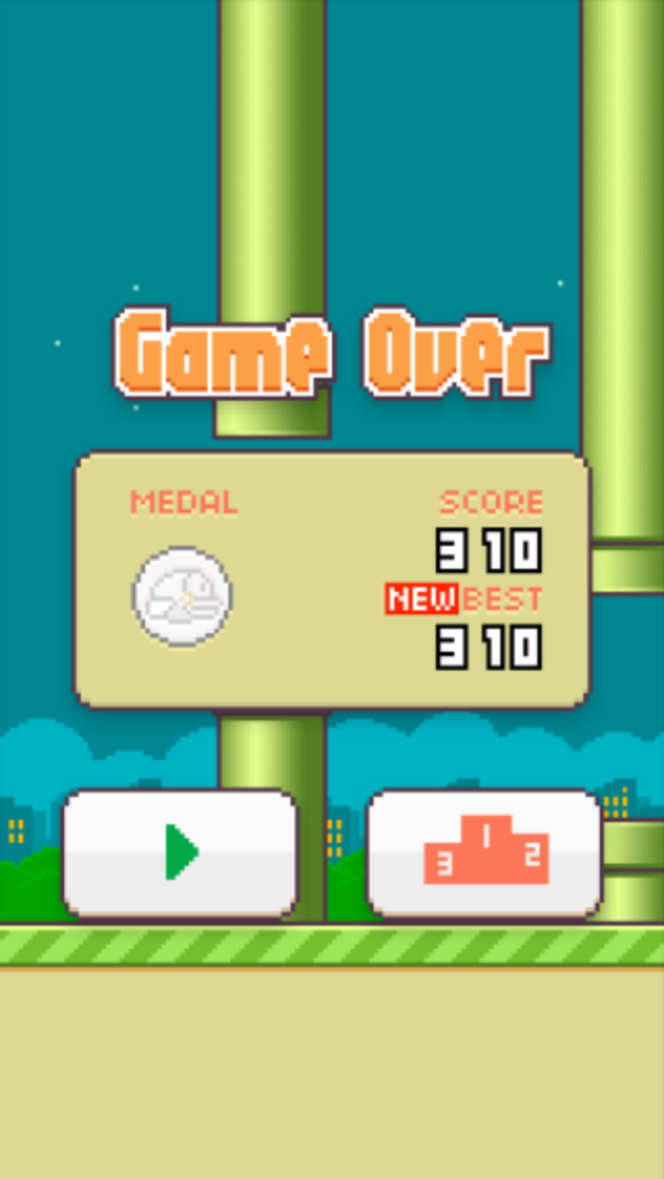 onemrbean's tweet image. Flappy Bird cannot die, as long as we keep flapping.