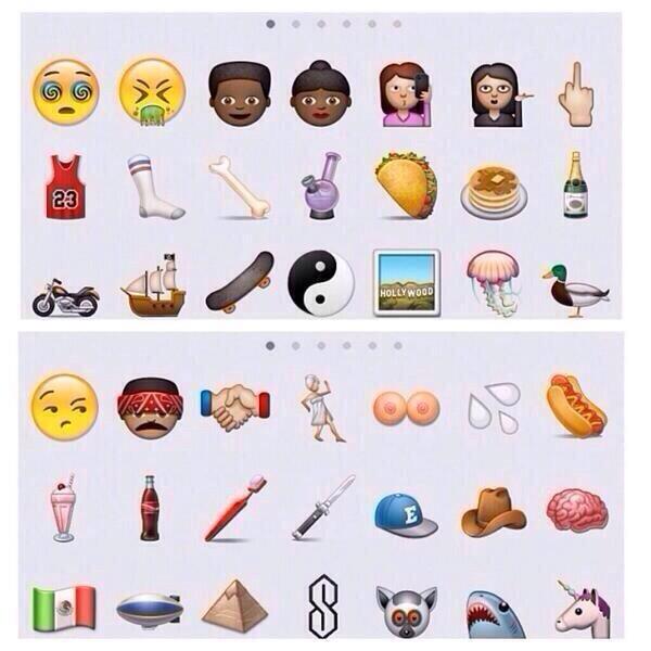 Javisness's tweet photo. Y ¡PUM! Idea Millonaria : Estos Emojis para Whatsapp 😎🙌👏👌... http://t.co/ZMNozw65yS