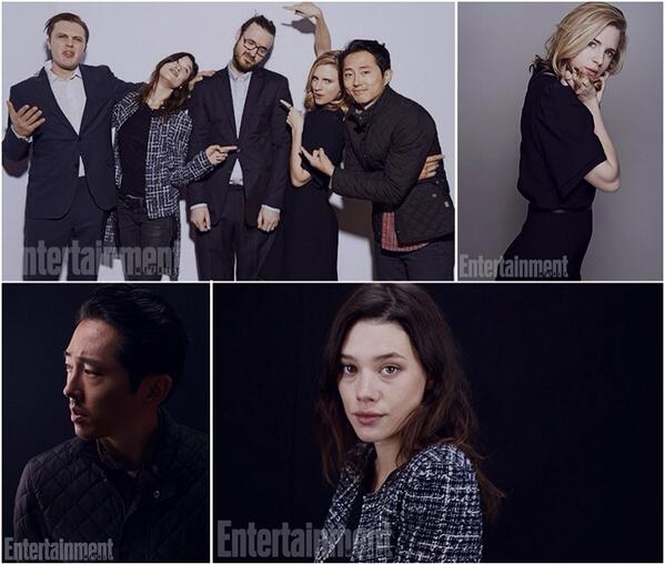 IOriginsMovie's tweet photo. Great photos of Michael Pitt, Astrid Berges, @steveyeun &amp; @britmarling at @EW Sundance Studio! http://t.co/kWlyREYLuo