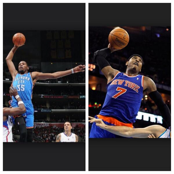 Topmatchups's tweet image. Rt for KD. Fav for Melo.