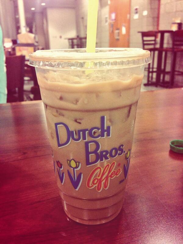 vibewithade's tweet image. First Dutch Bros. ☕️💕 #carmelizer #studynight