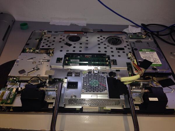HiTechRepairs's tweet image. Overheating repair on a Acer all in one touchscreen PC. Dust blocking fans causing machine to overheats &amp;amp; turn off!