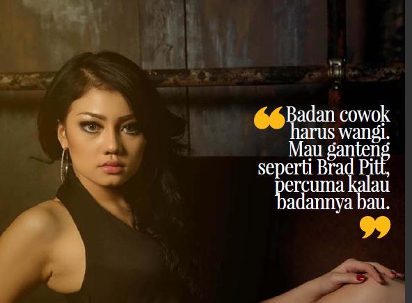 febriwisda's tweet photo. Siappp RT @detikcom: Ulie Sahara: Badan cowok harus wangi http://t.co/FNGaCE6nnt | @MaleMagazine http://t.co/vA9Jv0eZ2H
