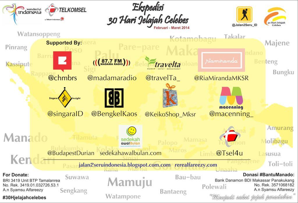 Frame Indonesia on Twitter ""Jalan2Seru_ID 30Hjelajahcelebes