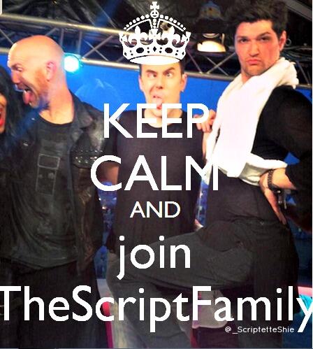 _ScriptetteShie's tweet image. Happy Monday #TheScriptFamily @thescript @TheScript_Danny!!! :)))) Keep Calm and ..... #GetTheScriptTo2MFollowers xx