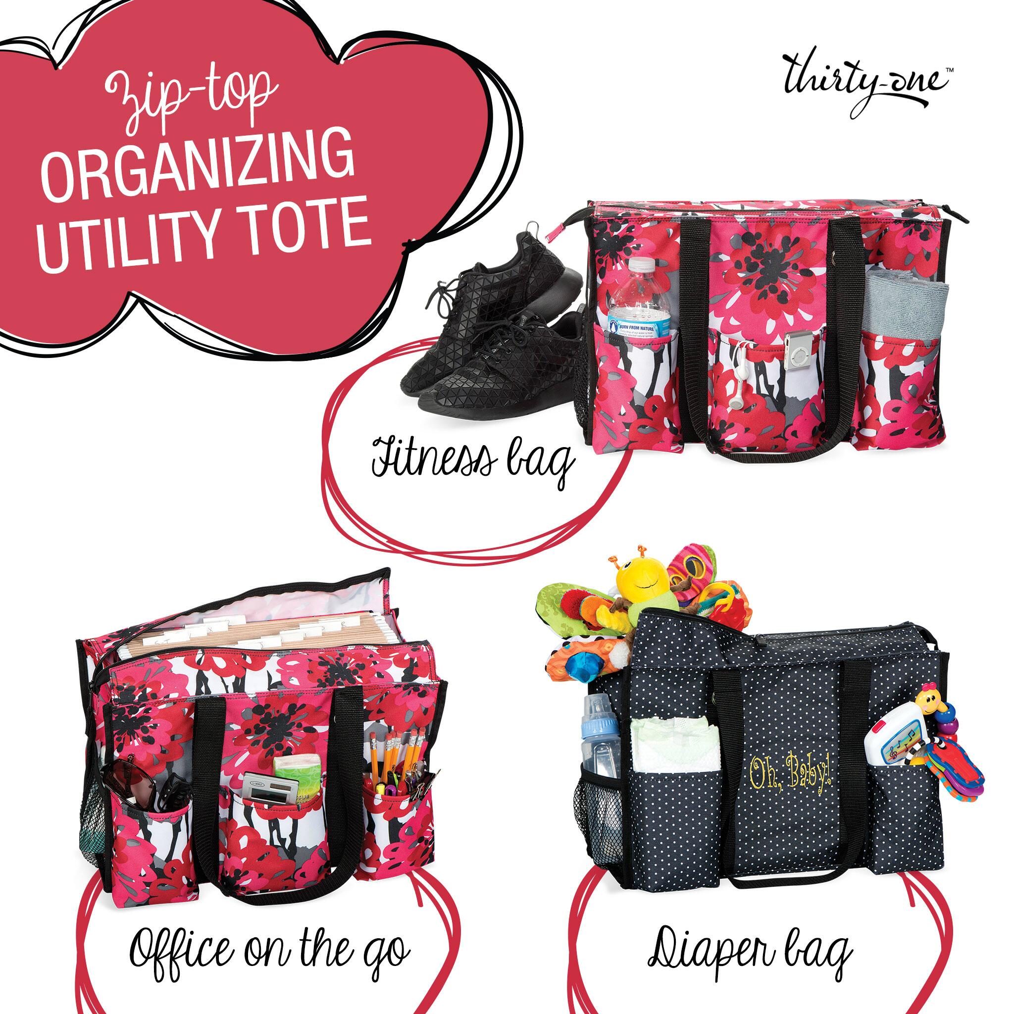 Thirty-One on X: Our new Zip-Top Organizing Utility Tote is on