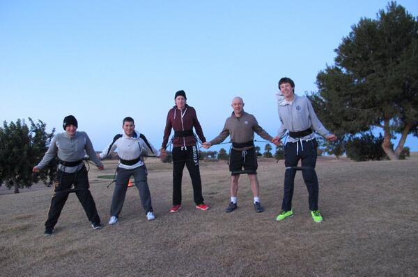 jonathanwallett's tweet photo. early morning Ramsay session. Get on the belt!! #ramsaymcmaster http://t.co/ONm5eEmXwo