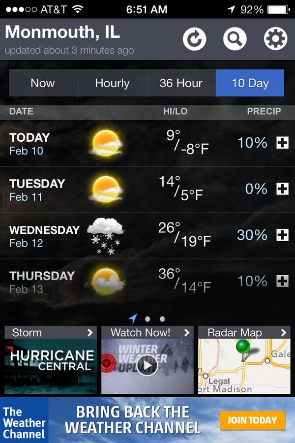 Another cold week and more snow on the way. Stay warm out there #VDBL