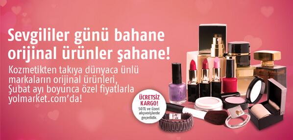 Sevgililer Günü bahane,orijinal ürünler şahane!