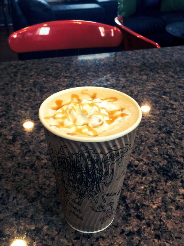 JavaHubCville's tweet image. Or try a caramel latte!  #javahub