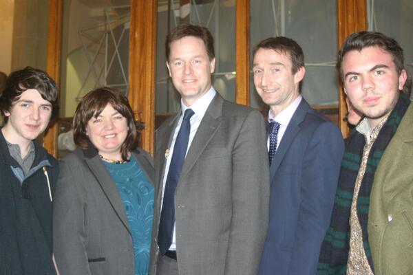 Great to have <a href="/Nick_Clegg/">nick_clegg</a> and <a href="/JohnLeechMCR/">John Leech</a> supporting our by Election candidate Cllr Mary Di Mauro.