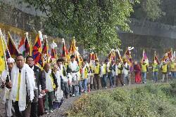 #Tibet: Tibetan Youth Congress Embarked on ‘Tibetan Uprising March’ thepanchenlamacontroversy.com/?p=774
