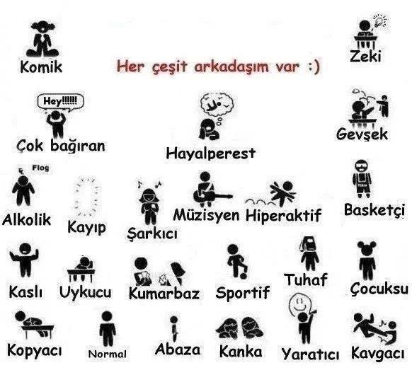 Hertürlü Arkadaşının Olması Güzelbirşeydir Aslında...