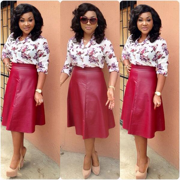 Mercy Aigbe Fashion and style