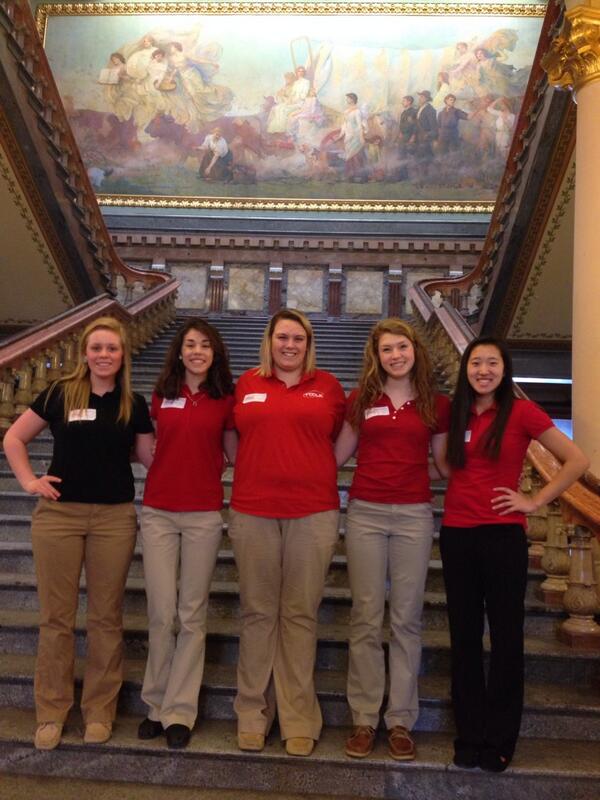 Had a great day at the state capitol! #FCCLA #FCCLAWeek #DayAtTheCapitol