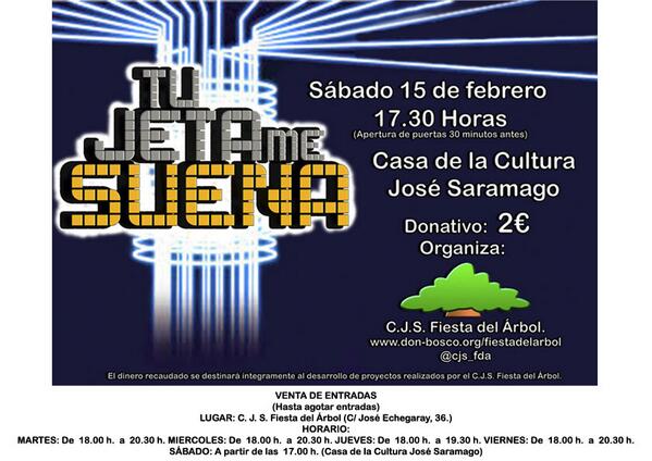 cjs_fda's tweet photo. Aquí tenéis los horarios para haceros con vuestra entrada...
¡¡¡¡NO TE LO PIERDAS!!!! http://t.co/eMq95lmsYG