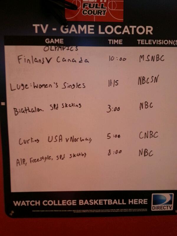 Sochi is on at Bravo! #Olympics2014 #Sochi2014