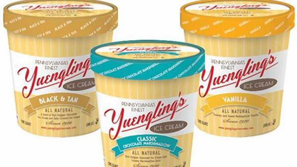 Beer Float anyone? Yuengling Ice Cream is back!  Hits store shelves today.  cbsloc.al/1lWD6am