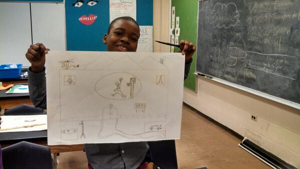 SylvanieES's tweet photo. SWCP scholars learning yoga and art during the after school BOOST program! http://t.co/Kf9smsdVwx