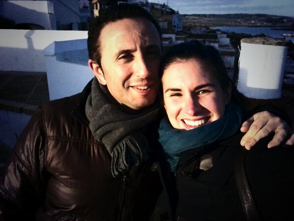 SofyPearson's tweet photo. Disfrutando de un maravilloso día de la mejor compañia! @PacoLeft http://t.co/ZkBD2ri1Ro