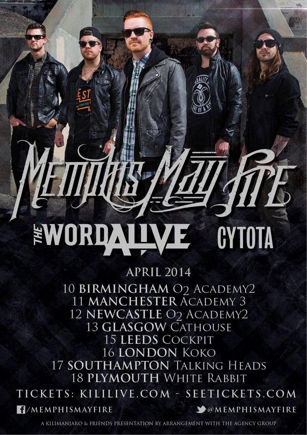 Memphis May Fire tweet media