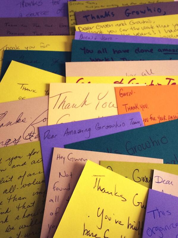 Overwhelmed and grateful for these love notes from our summiteers. #welovecleveland