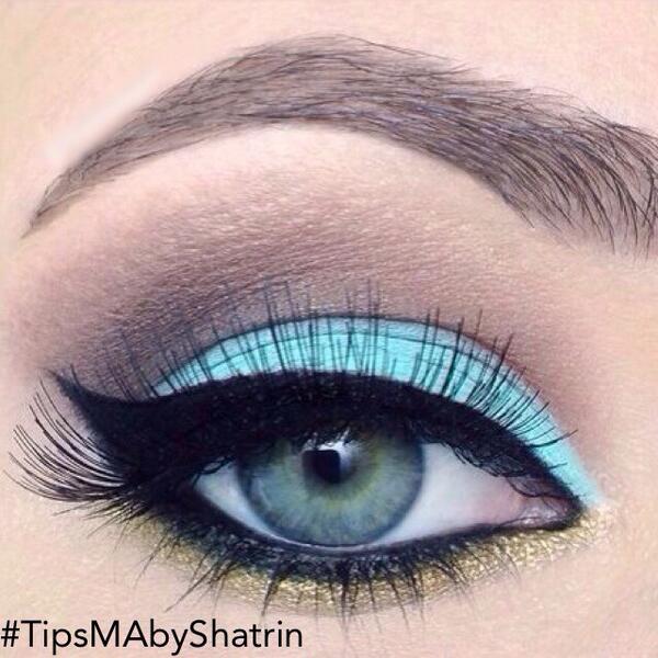 MAbyShatrin's tweet photo. Maquillaje para hoy, atrévete a intentarlo. #TipsMAbyShatrin http://t.co/kW6yQWt079