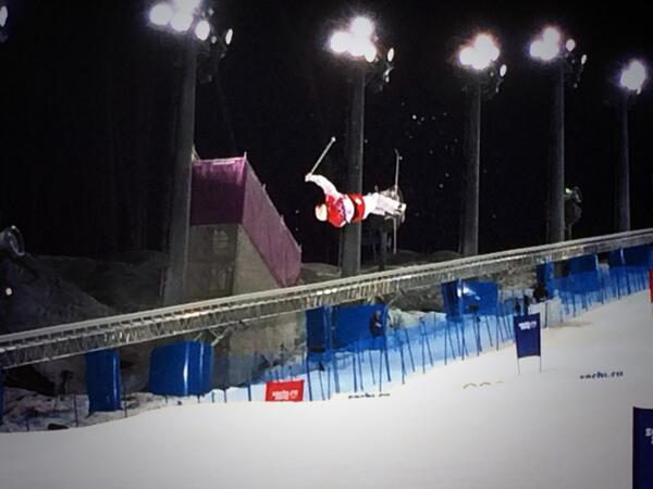 TeamCanada's tweet image. .@MikaelKingsbury finishes for silver! #WeAreWinter