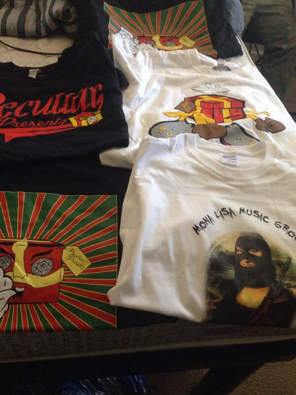 MonaLisaMusic_'s tweet photo. Monalisa merchandise!! #PeculiarPresentz &amp; #MFL band T's http://t.co/gYDFYbiXN7