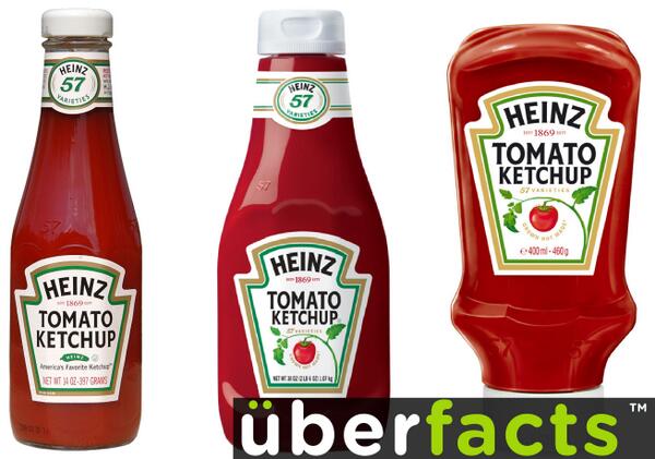 bs on twitter uberfacts the inventor of the upside down ketchup
