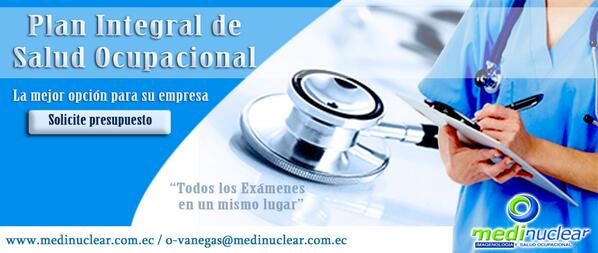 Medinucl's tweet photo. Medinuclear te ofrece servicios en salud Ocupacional http://t.co/hsynpDCvvi http://t.co/Ob4r4XIJo3