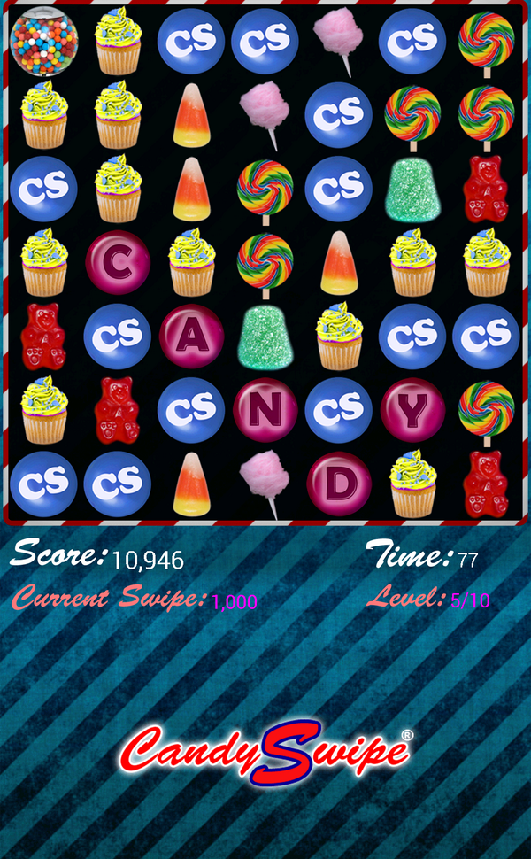 Just taking a break playing CandySwipe. Scored 10,946 so far. What's your high score? #app #android #appstore #kindle